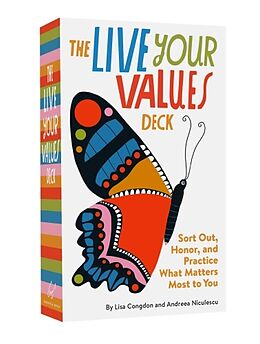 Article non livre Live Your Values Deck de Andreea Niculescu