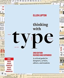 Kartonierter Einband Thinking with Type von Ellen Lupton