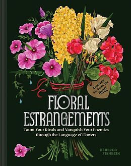 Livre Relié Floral Estrangements de Rebecca Fishbein