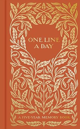 Tagebuch geb Gilded One Line a Day von Chronicle Books