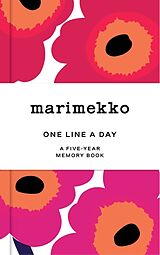 Tagebuch geb Marimekko One Line a Day (Red Unikko) von Marimekko