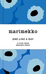 Tagebuch geb Marimekko One Line a Day (Blue Unikko) von Marimekko