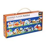 Dog Parade Shaped Floor Puzzle Spiel