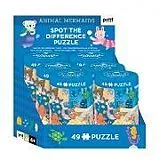 Spot the Difference Puzzle: Animal Mermaids CDU of 6 Spiel