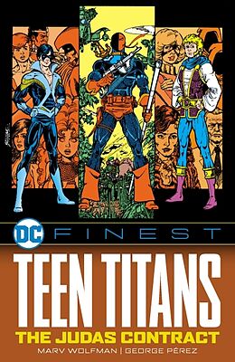 Couverture cartonnée DC Finest: Teen Titans: The Judas Contract de Marv Wolfman, George Pérez