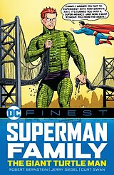 Couverture cartonnée DC Finest: Superman Family: The Giant Turtle Man de Robert Bernstein, Jerry Siegel, Curt Swan