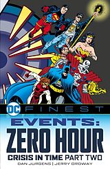 Couverture cartonnée DC Finest: Events: Zero Hour Part Two de Dan Jurgens, Jerry Ordway