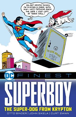 Couverture cartonnée DC Finest: Superboy: The Super-Dog from Krypton de Otto Binder, John Sikela, Curt Swan