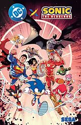 Kartonierter Einband DC X SONIC THE HEDGEHOG von Ian Flynn, Adam Bryce Thomas