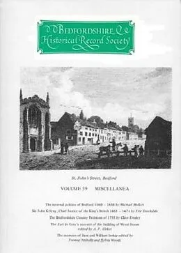 E-Book (pdf) Miscellanea - Volume 59 von A. R. H Baker, G. D. Gilmore, Joyce Godber