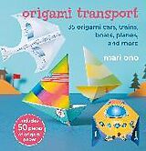 Couverture cartonnée Origami Transport de Mari Ono