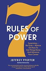 Couverture cartonnée 7 Rules of Power de Jeffrey Pfeffer