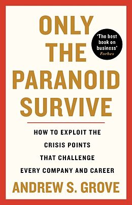 Couverture cartonnée Only the Paranoid Survive de Andrew Grove