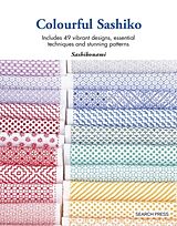 Couverture cartonnée Colourful Sashiko de Sashikonami