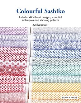 Couverture cartonnée Colourful Sashiko de Sashikonami