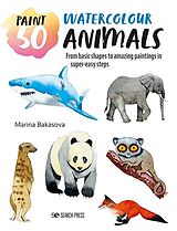 eBook (pdf) Paint 50: Watercolour Animals de Marina Bakasova