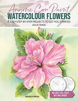 E-Book (pdf) Anyone Can Paint Watercolour Flowers von Julie King