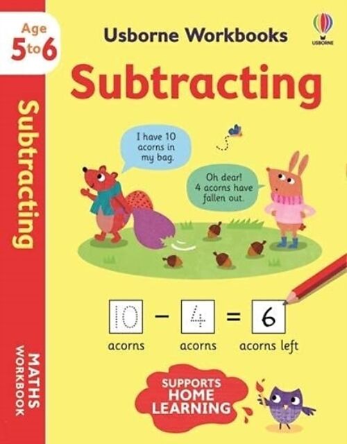 Usborne Workbooks, Age 5-6: Subtracting