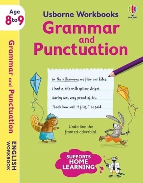 Usborne Workbooks, Age 8-9: Grammar and Punctuation