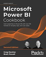 eBook (epub) Microsoft Power BI Cookbook de Greg Deckler, Brett Powell