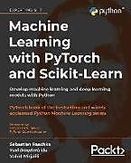 Couverture cartonnée Machine Learning with PyTorch and Scikit-Learn de Sebastian Raschka, Yuxi (Hayden) Liu