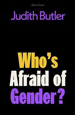 eBook (epub) Who's Afraid of Gender? de Judith Butler