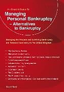 Couverture cartonnée An Emerald Guide to Managing Personal Bankruptcy and Alternatives to Bankruptcy de David Marsh