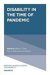 eBook (epub) Disability in the Time of Pandemic de 