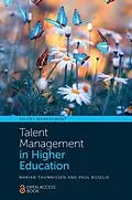 E-Book (epub) Talent Management in Higher Education von Unknown