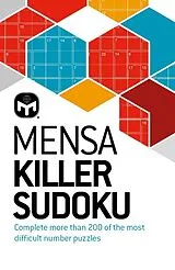 Kartonierter Einband (Kt) Mensa Killer Sudoku von Dr. Gareth Moore, Mensa Ltd