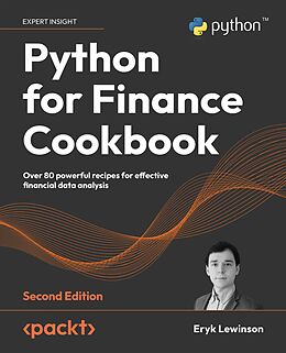 eBook (epub) Python for Finance Cookbook de Eryk Lewinson