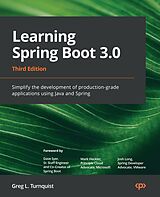 eBook (epub) Learning Spring Boot 3.0 de Greg L. Turnquist