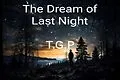 E-Book (epub) The dream of last night-A short read von T. G. P