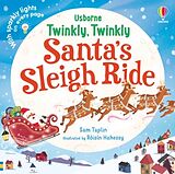 Couverture cartonnée Twinkly Twinkly Santa's Sleigh Ride de Sam Taplin