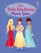 Kartonierter Einband Sticker Dolly Dressing Movie Stars von Fiona Watt