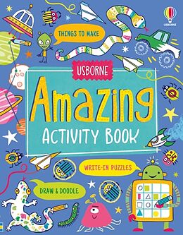 Couverture cartonnée Amazing Activity Book de Usborne