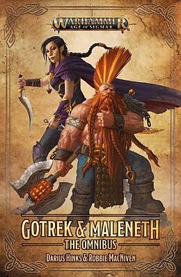 Couverture cartonnée Gotrek and Maleneth: The Omnibus de Darius Hinks