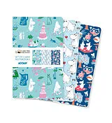 Blankobuch geb Moomin Classics Set of 3 Mini Notebooks von Tove Jansson