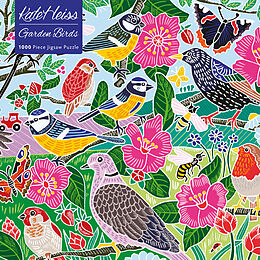 Adult Jigsaw Puzzle: Kate Heiss: Garden Birds Spiel