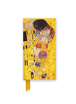  Gustav Klimt: The Kiss (Foiled Slimline Journal) de Flame Tree Publishing