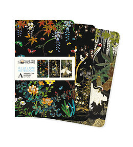 Broché Ashmolean Museum Set of 3 Mini Notebooks de Flame Tree Publishing