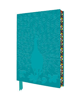 Livre Relié Louis Comfort Tiffany: Displaying Peacock Artisan Art Notebook Flame de Flame Tree Publishing