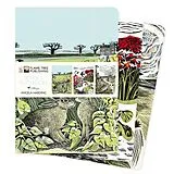 Blankobuch geb Angela Harding: Landscapes Set of 3 Standard Notebooks von Flame Tree Publishing