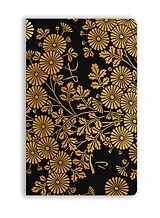 Blankobuch geb Uematsu Hobi: Box Decorated with Chrysanthemums (Soft Touch Journal) von Flame Tree Publishing