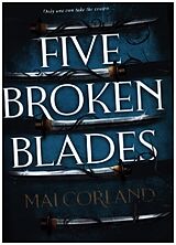 Livre Relié Five Broken Blades. Special Edition de Mai Corland