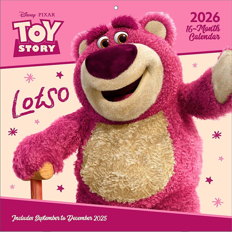 Pyramid International - LOTSO 2026  Broschürenkalender 30×30 cm mit Motiven aus Toy Story 3  Wandkalender für Disney- & Pixar-Fans
