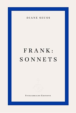 Couverture cartonnée frank: sonnets de Diane Suess