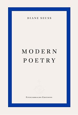 Couverture cartonnée Modern Poetry de Diane Suess