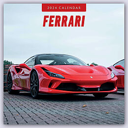 Kartonierter Einband Ferrari 2024  16-Monatskalender von Red Robin Publishing Ltd.
