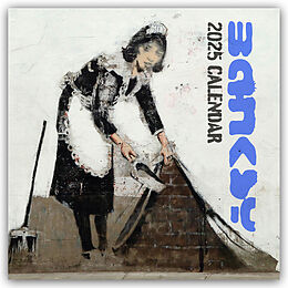 Kalender (Kal) Banksy 2025  16-Monatskalender von Robin Red